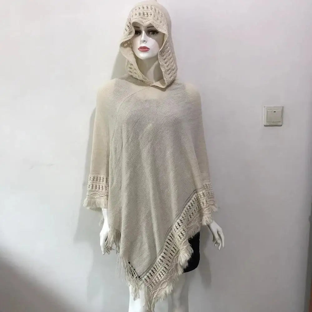 Patron poncho femme