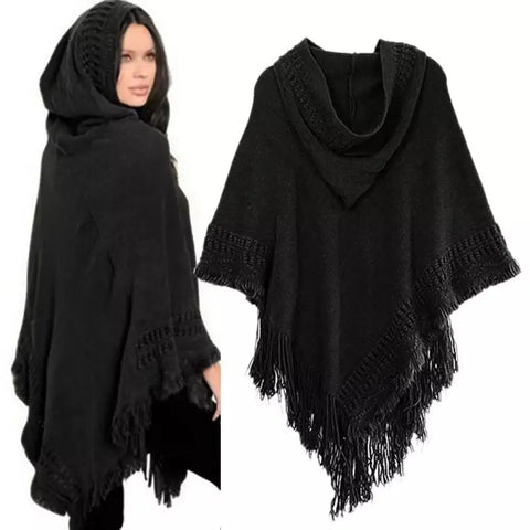 Patron poncho femme