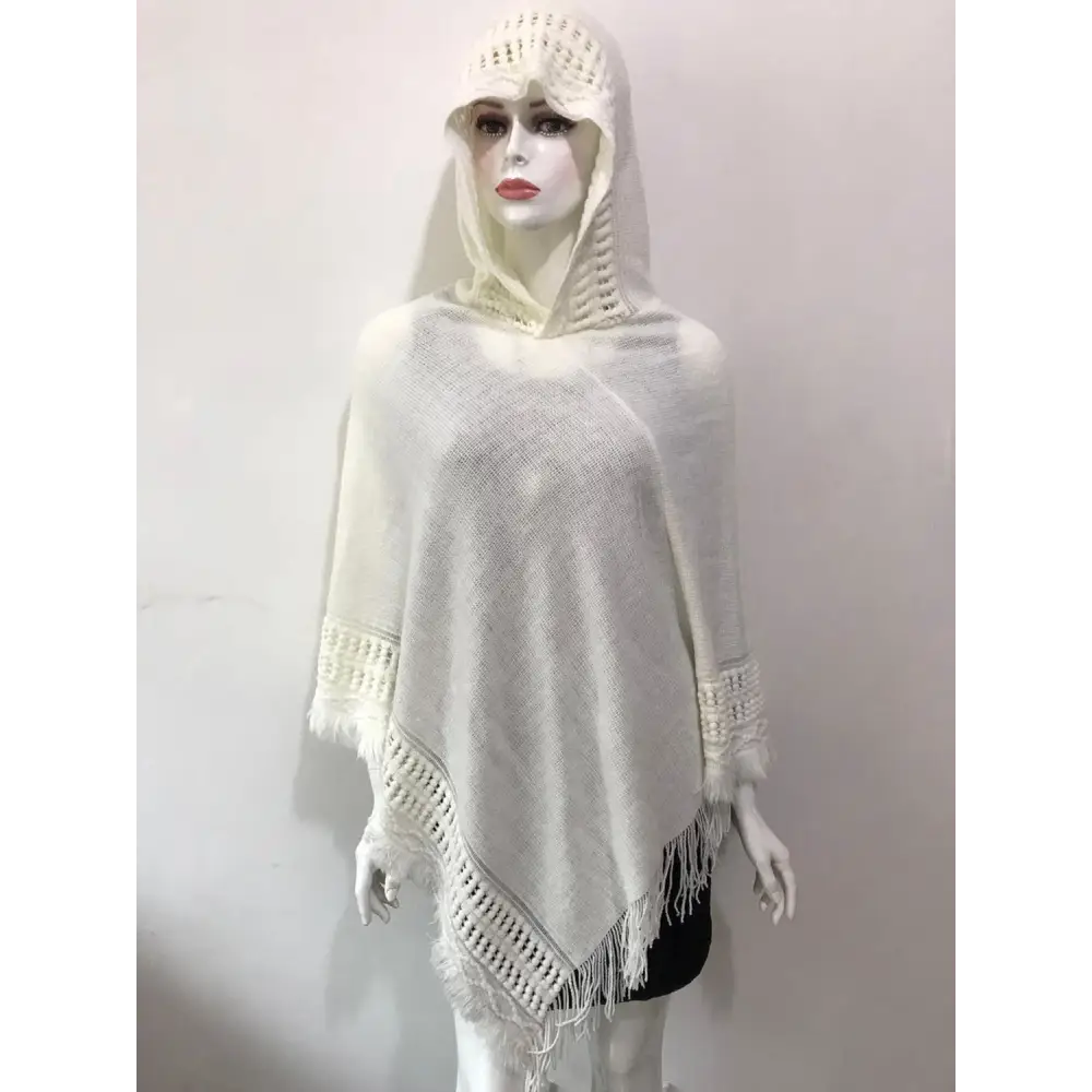 Patron poncho femme