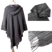 Patron poncho femme