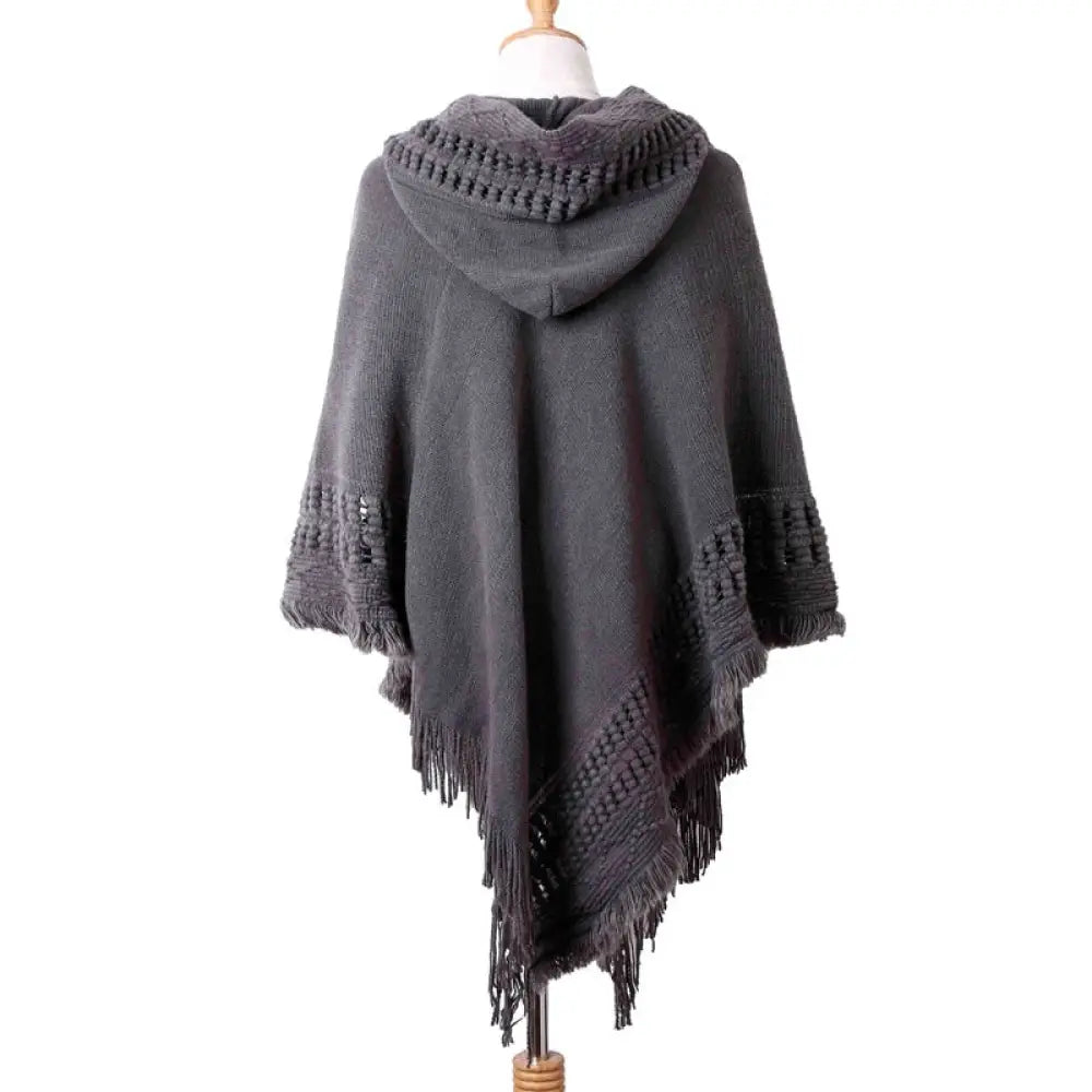 Patron poncho femme