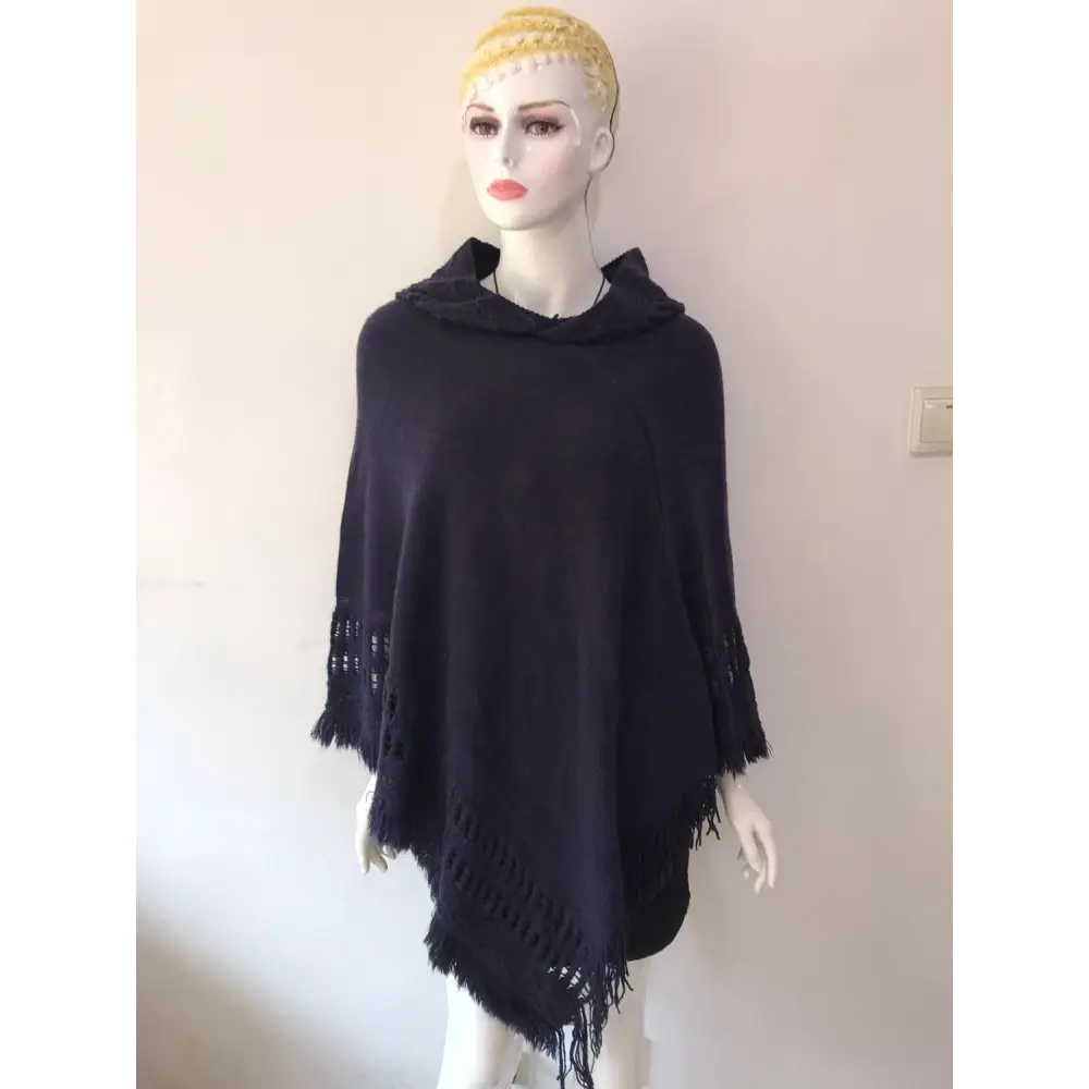 Patron poncho femme