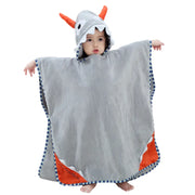 Peignoir poncho de plage enfant