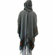 Poncho à capuche