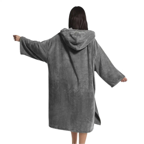 Poncho bain adulte femme