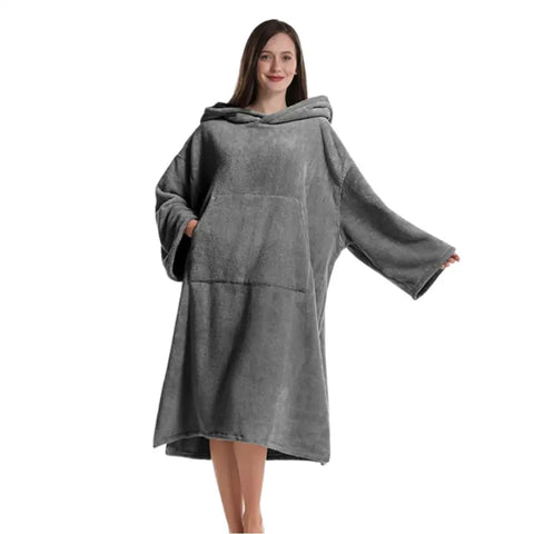 Poncho bain adulte femme