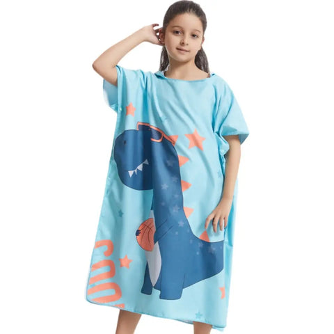 Poncho bain enfant