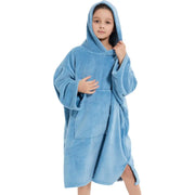 Poncho bain enfant chaud