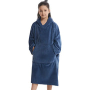 Poncho bain enfant chaud