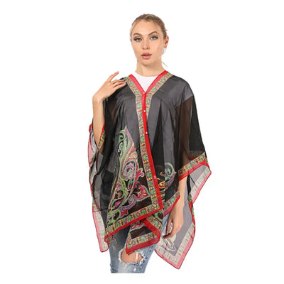 Poncho cape femme d’été