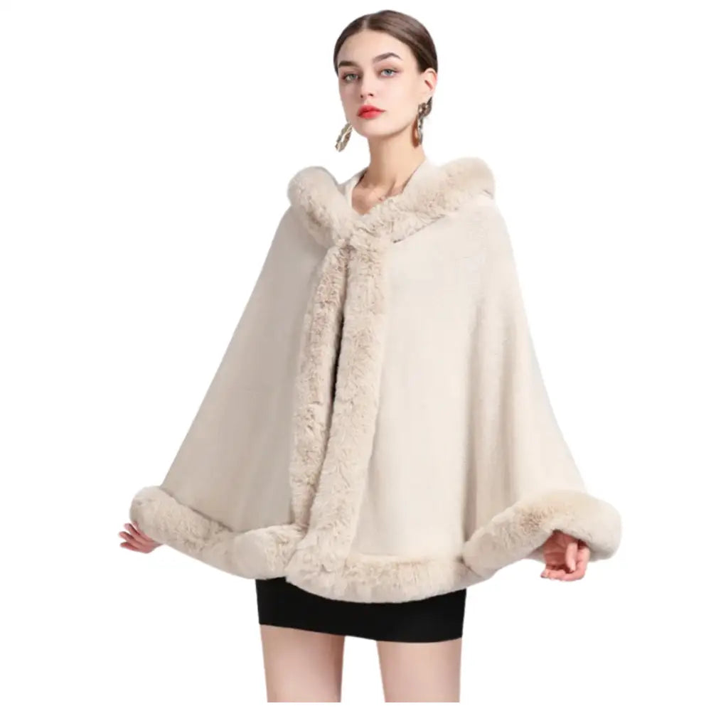 Poncho cape femme hiver