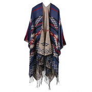 Poncho cape femme tricot