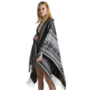 Poncho cape hiver femme