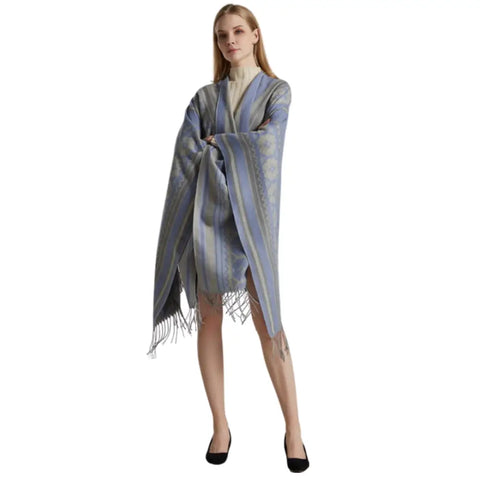 Poncho cape hiver femme