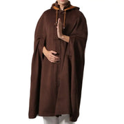 Poncho cape homme long