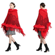 Poncho chic femme hiver