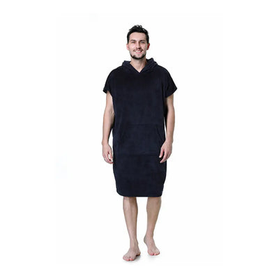 Poncho de bain adulte microfibre