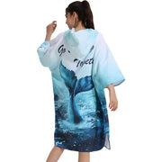 Poncho de bain adulte surf