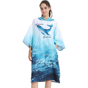 Poncho de bain adulte surf