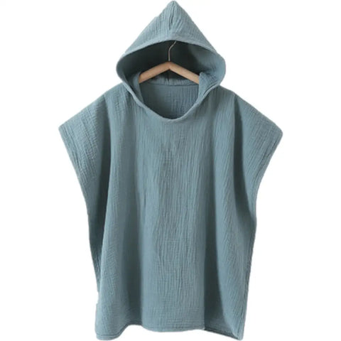 Poncho de bain bébé fille