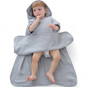 Poncho de bain bébé fille