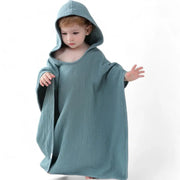 Poncho de bain bébé fille