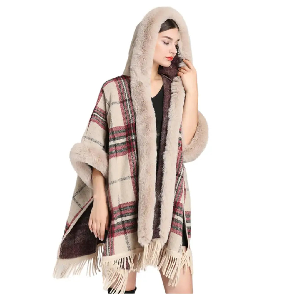 Poncho De Femme Hiver Chic