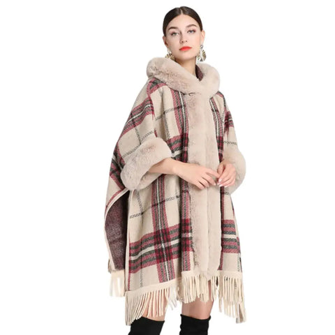 Poncho De Femme Hiver Chic