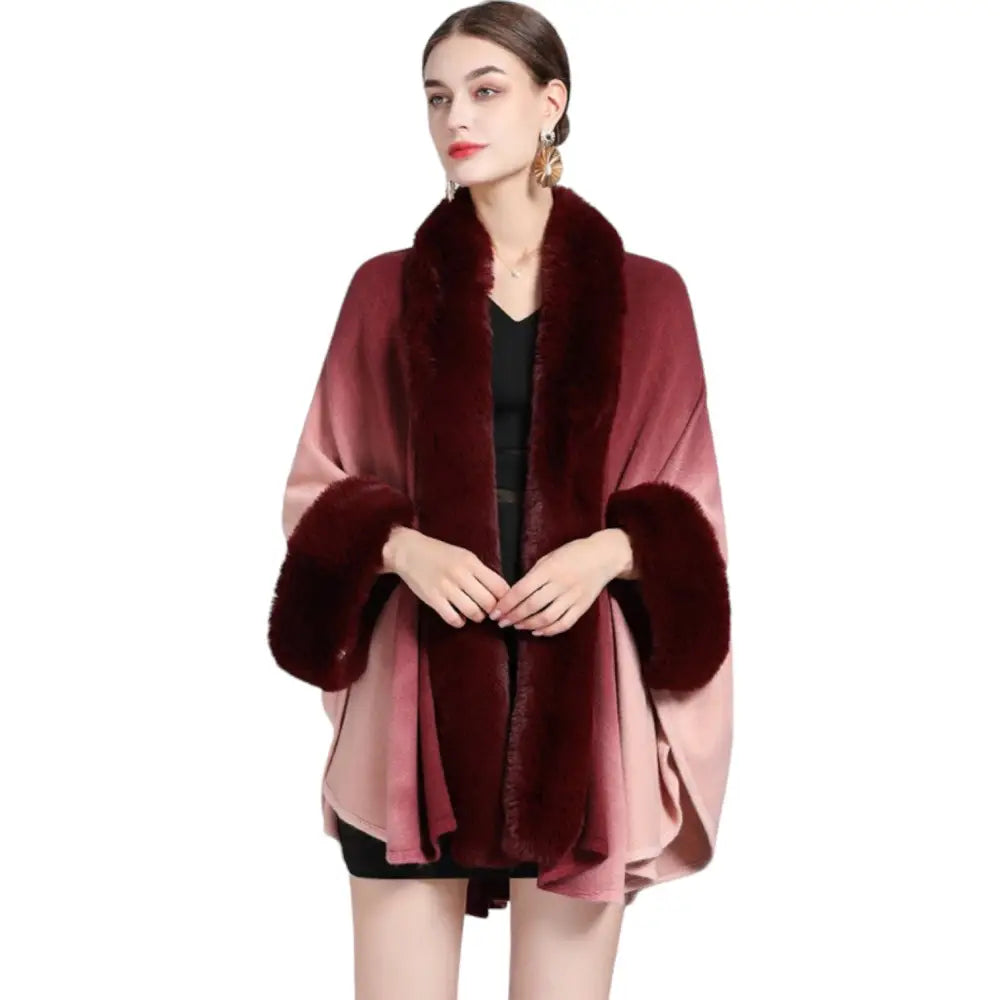 Poncho De Femme Moderne