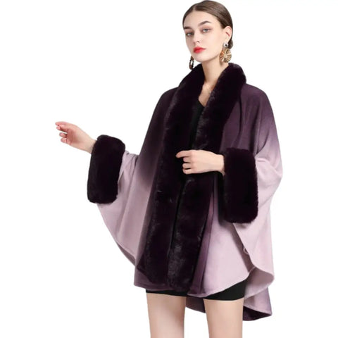 Poncho De Femme Moderne