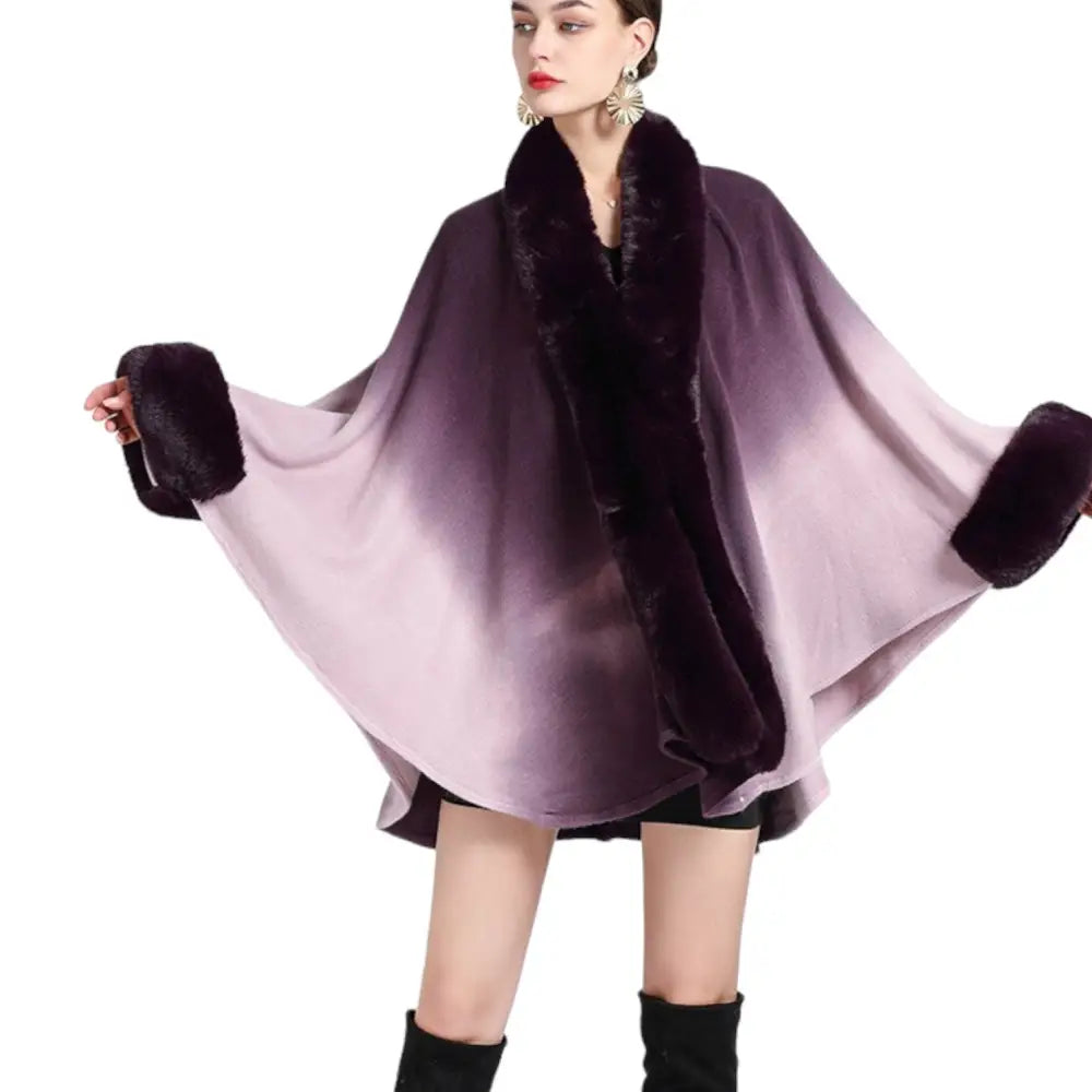 Poncho De Femme Moderne