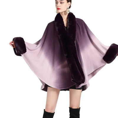 Poncho De Femme Moderne