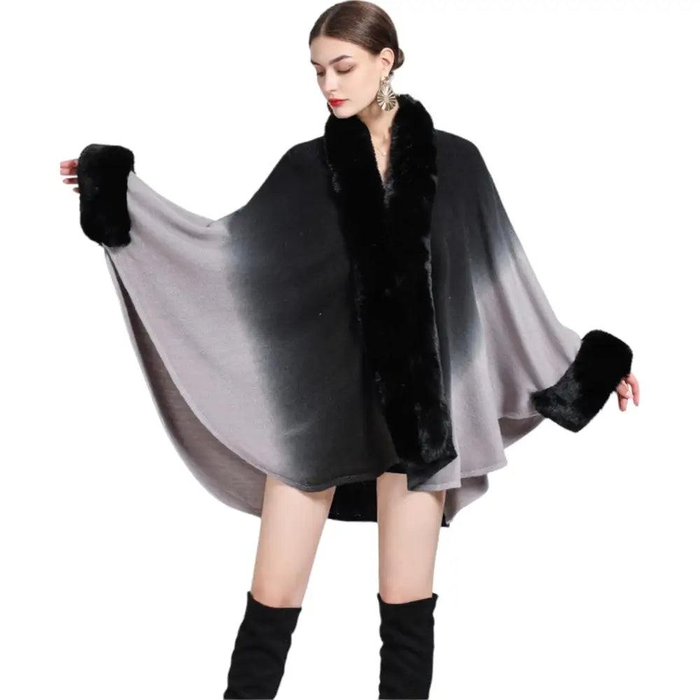 Poncho De Femme Moderne