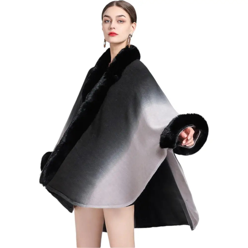 Poncho De Femme Moderne