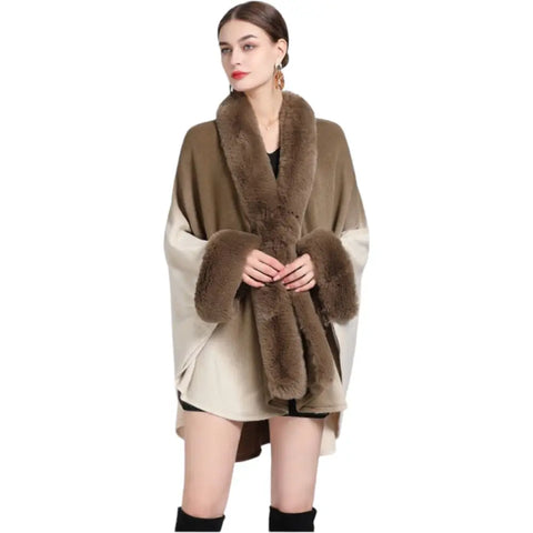 Poncho De Femme Moderne