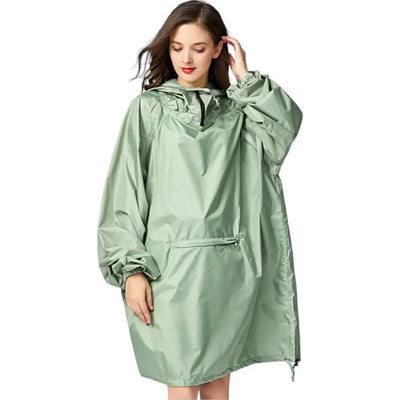 Poncho de pluie femme original