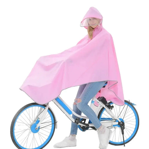 Poncho de pluie femme vélo