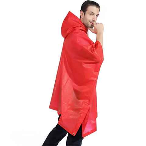 Poncho de pluie imperméables des hommes