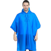 Poncho de pluie imperméables des hommes