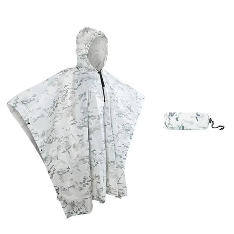 Poncho de pluie portable homme