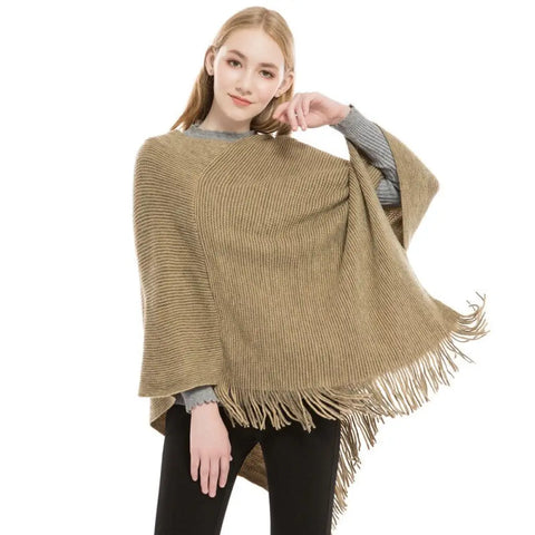 Poncho elegant femme