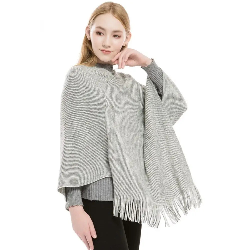 Poncho elegant femme