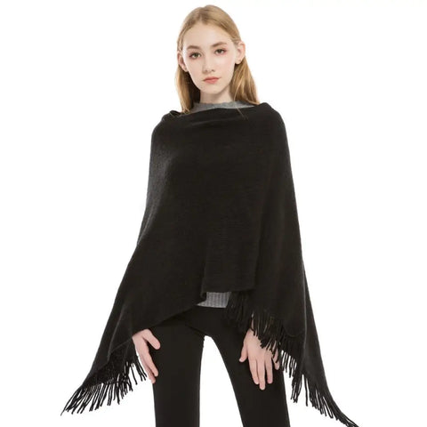 Poncho elegant femme