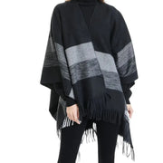 Poncho en laine homme