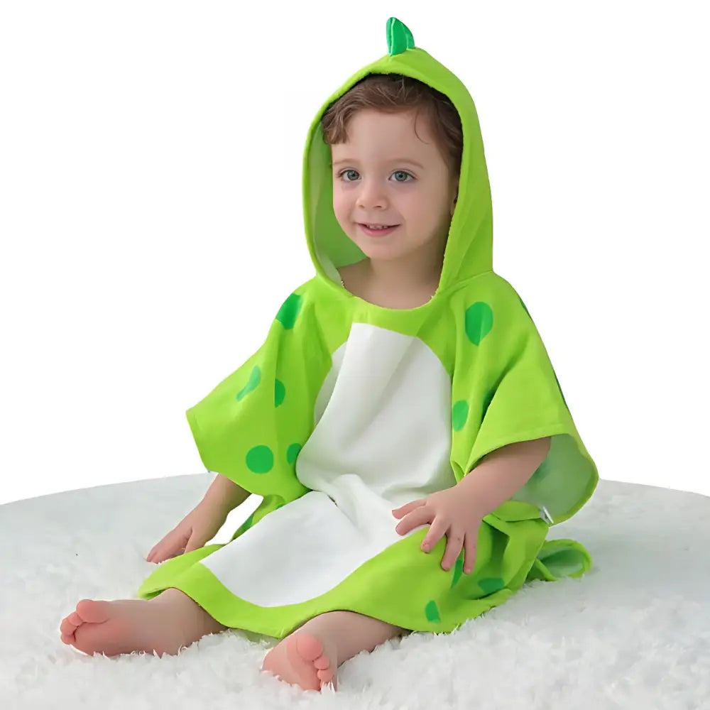 Poncho enfant bain