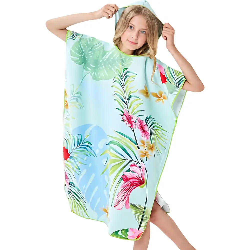 Poncho enfant de bain