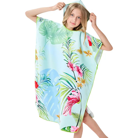 Poncho enfant de bain