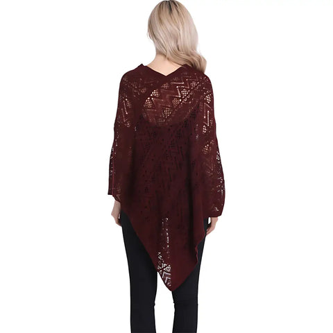 Poncho été femme