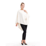 Poncho femme en polaire