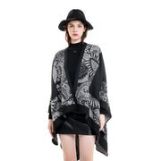 Poncho femme laine cachemire